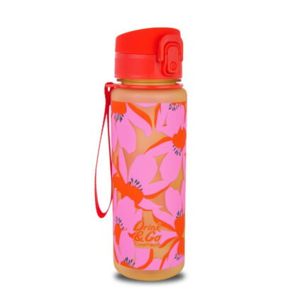 Бутилка за вода CoolPack Brisk Flores Rosa, 600 мл
