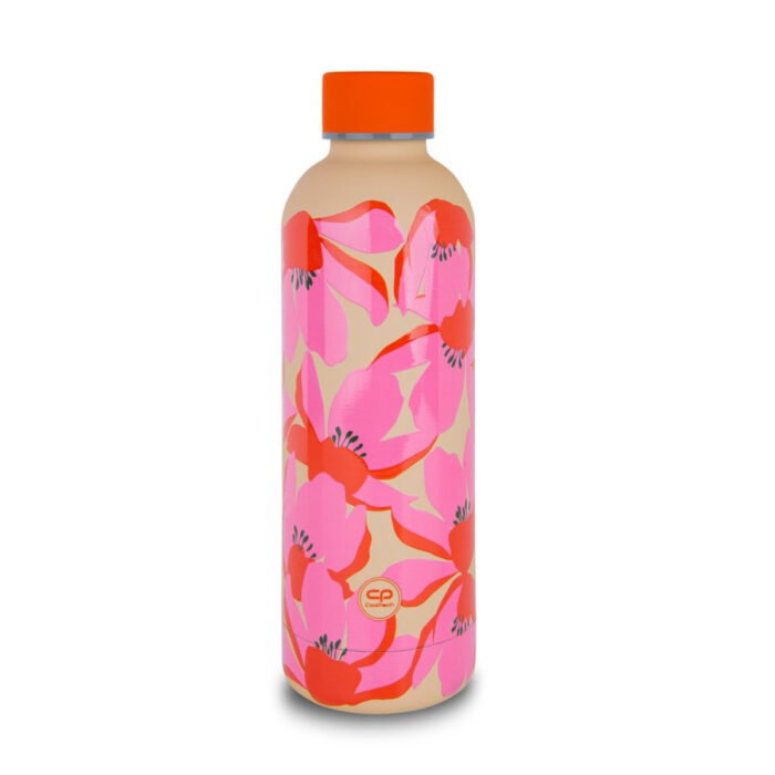 Термо бутилка CoolPack Bonet Flores Rosa, 500 мл Термо бутилка CoolPack Bonet Flores Rosa