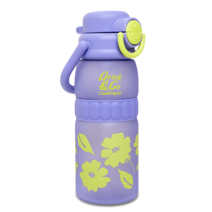 Бутилка за вода CoolPack Sphera Flores Lila, 740 мл Бутилка за вода CoolPack Sphera Flores Lila