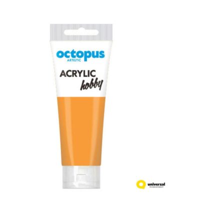 Акрилна боя Octopus Hobby, в тубичка 75 мл, охра