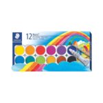 Акварелни боички Staedtler Noris 888, 12 цвята в кутия