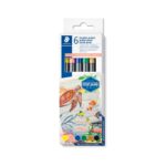 Акварелни флумастри Staedtler DJ, двувърхи, 6 цвята, Australia