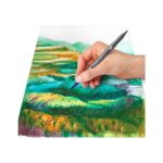 Акварелни флумастри Staedtler DJ, двувърхи, 6 цвята, Asia