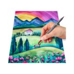 Акварелни флумастри Staedtler DJ, двувърхи, 6 цвята, Europe
