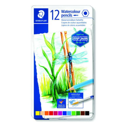 Акварелни моливи Staedtler Design Journey, 12 цвята
