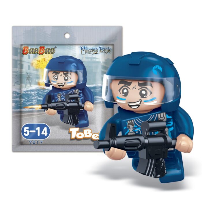 banbao-7217-2 Мини фигурка BanBao Боец