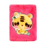 Бележник Bangoberry Tiggy Tiger, плюшен,192стр, шр