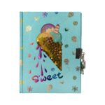 Бележник с катинарче, 13х18см, 80л, Sweets