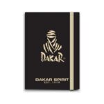 Бележник с ластик Dakar A6, широки редове, 96 л