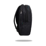 Бизнес раница CoolPack Volve Grey Green отстрани