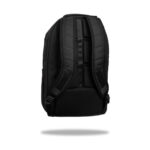 Бизнес раница CoolPack Volve Grey Red отзад, с презрамки