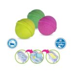 Три бомбички за баня INKEE Fruity Pack в зелено, жълто-зелено и розово