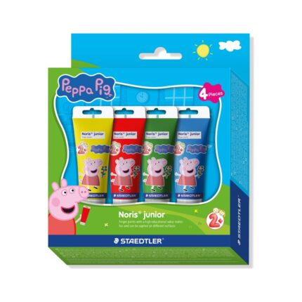 Боя Nj Peppa Pig finger paint, 4 цвята