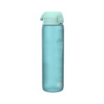 Бутилка за вода Ion8 Mot., рециклирана пластмаса,1000мл, Sonic blue