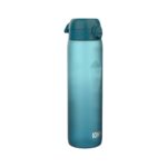 Бутилка за вода Ion8 Motivator, рециклирана пластмаса,1000мл, Teal/Blue