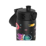 Бутилка за вода Ion8 Print, метална, 600мл, Space