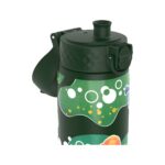 Бутилка за вода Ion8 Print, метална, 600мл, Tanks