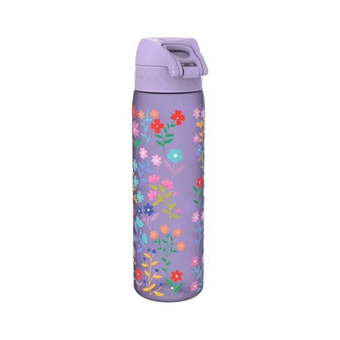 Бутилка за вода Ion8 Print, рециклирана пластмаса, 500мл,Del. floral Бутилка за вода Ion8 Print, рециклирана пластмаса, 500мл,Del. floral