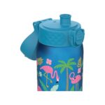 Бут. за вода Ion8 Print, рециклирана пластмаса, 350мл, Flamingos