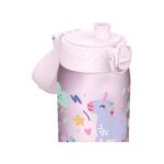 Бутилка за вода Ion8 Print, Recyclon, 350 мл, еднорози