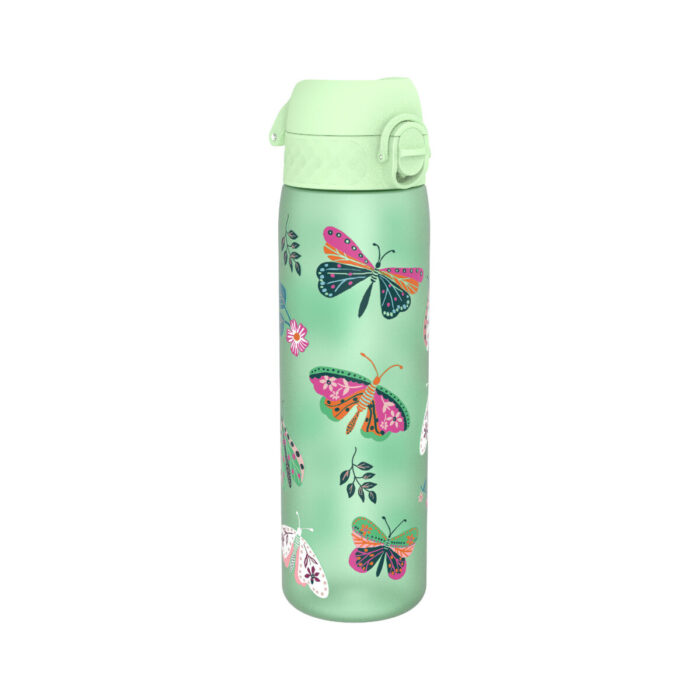 Бутилка за вода Ion8 Print, Recyclon, 500 мл, пеперуди 2 Бутилка за вода Ion8 Print, Recyclon, 500 мл, пеперуди 2