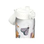 Бутилка за вода Ion8 Print, Recyclon, 350 мл, пеперуди