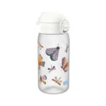 Бутилка за вода Ion8 Print, Recyclon, 350 мл, пеперуди