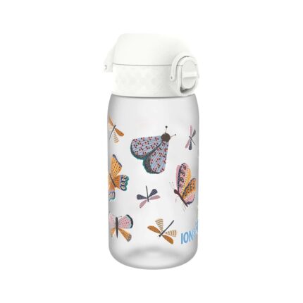 Бутилка за вода Ion8 Print, Recyclon, 350 мл, пеперуди