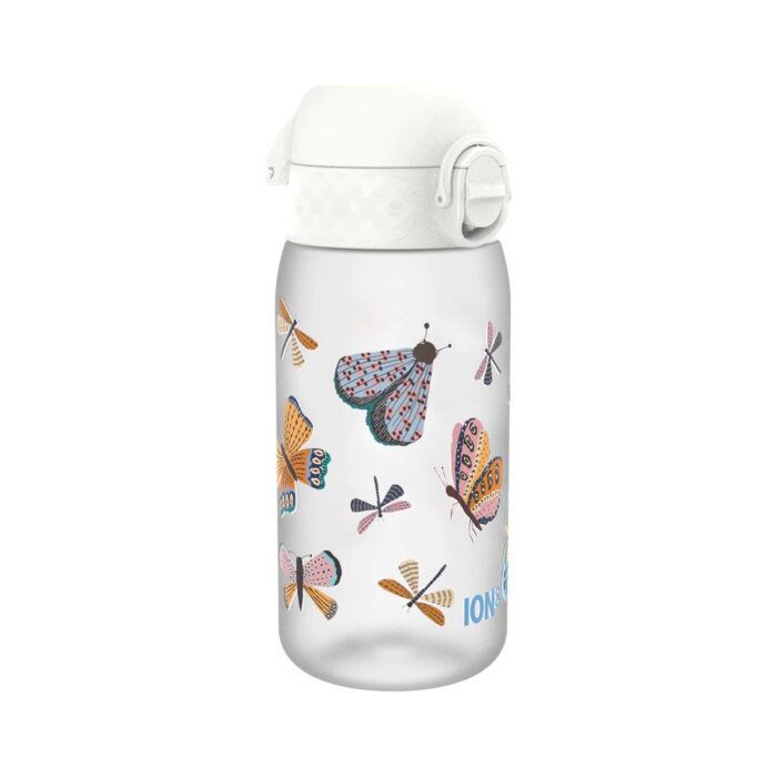 Бутилка за вода Ion8 Print, Recyclon, 350 мл, пеперуди Бутилка за вода Ion8 Print, Recyclon, 350 мл, пеперуди