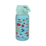 Бутилка за вода Ion8 Print, Recyclon, 350мл, рибки