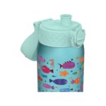 Бутилка за вода Ion8 Print, Recyclon, 350мл, рибки