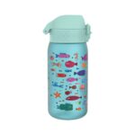 Бутилка за вода Ion8 Print, Recyclon, 350мл, рибки