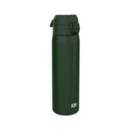 Бутилка за вода Ion8 SE, рециклирана пластмаса, 500мл, Dark Green