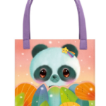 Чанта Bangoberry Pally Panda, с джоб, 24х28х2см