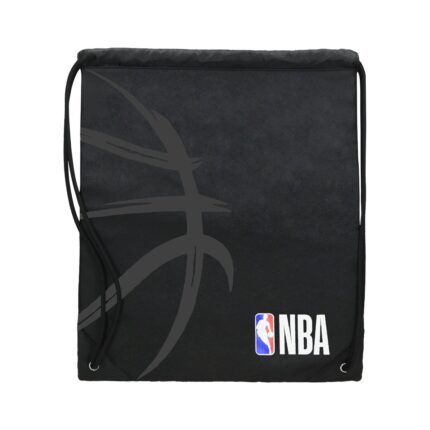 Чанта за спорт NBA, 34x43 см, черна