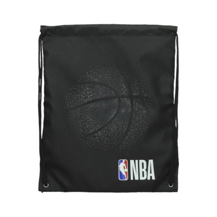 Чанта за спорт NBA, 34x43 см, черна, сив