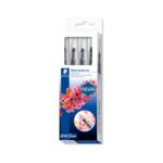 Четка Staedtler DJ с резервоар за вода, блистер, 4 броя