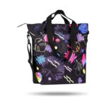 Детска чанта за рамо CoolPack Soho Stitch Black отзад, с презрамки