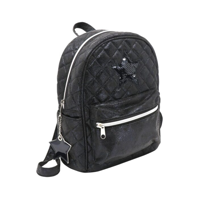 Детска раница Street Fashion Black Star 20x26x10 Детска раница Street Fashion Black Star 20x26x10