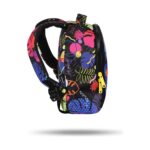 Детска раница за детска градина CoolPack Puppy Stitch Black отстрани