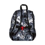 Детска раница за детска градина CoolPack Toby Avengers отзад, с презрамки