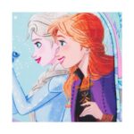 Детска раница за детска градина CoolPack Toby Frozen, печат с Елза и Анна отблизо