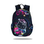 Детска раница за детска градина CoolPack Toby Hello Kitty Neon Black