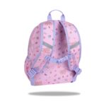 Детска раница за детска градина CoolPack Toby Hello Kitty Pastel отзад, с презрамки