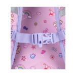 Детска раница за детска градина CoolPack Toby Hello Kitty Pastel, закопчалка на презрамките отблизо
