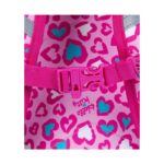 Детска раница за детска градина CoolPack Toby Hello Kitty Pink, закопчалка на презрамките отблизо