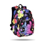Детска раница за детска градина CoolPack Toby Stitch Black