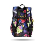 Детска раница за детска градина CoolPack Toby Stitch Black отзад, с презрамки