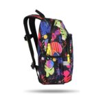 Детска раница за детска градина CoolPack Toby Stitch Black отстрани