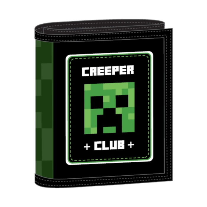 detski-portfeyl-minecraft-creeper-view-1 Детски портфейл Minecraft Creeper, Astra